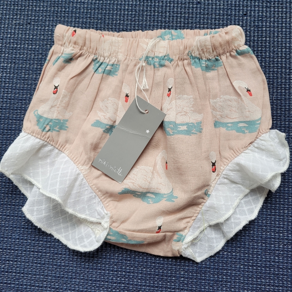 Miki Miette baby Swan bloomer